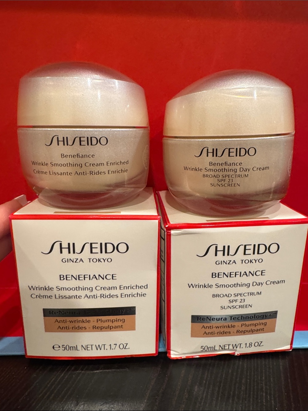 Shiseido Benefiance Pearl White Cream Duo - Pearl White